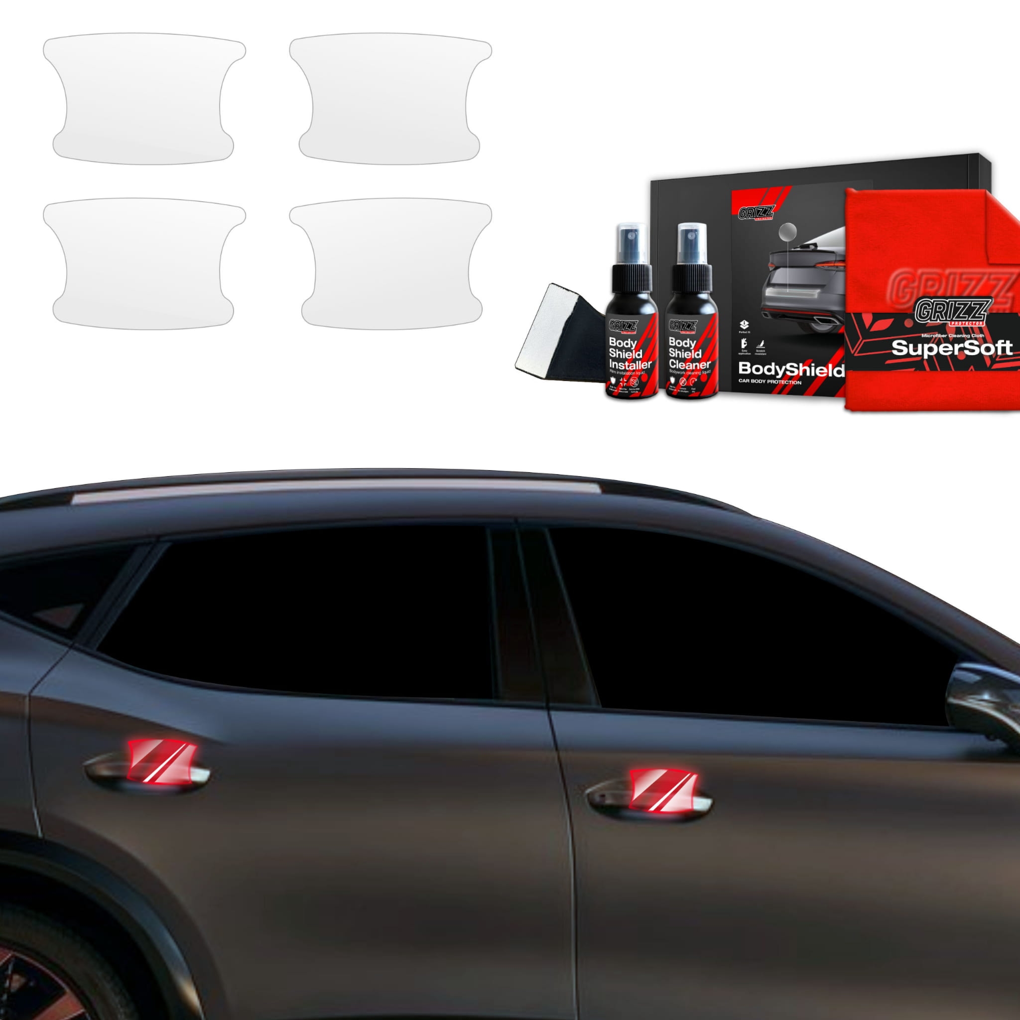 4w1 Folia ochronna Grizz Protector pod klamki do Cupra Formentor Facelift (2024-2026)