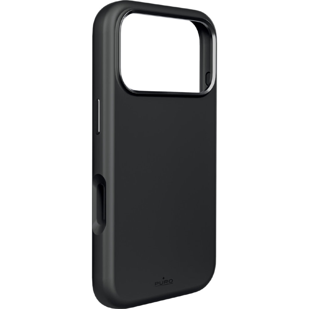 Etui Puro Icon Mag Pro do iPhone 18 Pro / 17 Pro, do MagSafe, czarne