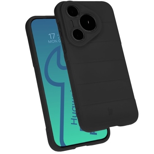 Image of Pancerne etui Bizon Case Tur do Huawei Pura 70 Pro / Pro+, czarne