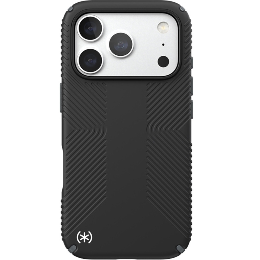 Etui Speck Presidio2 Grip do iPhone 18 Pro / 17 Pro do MagSafe, czarne