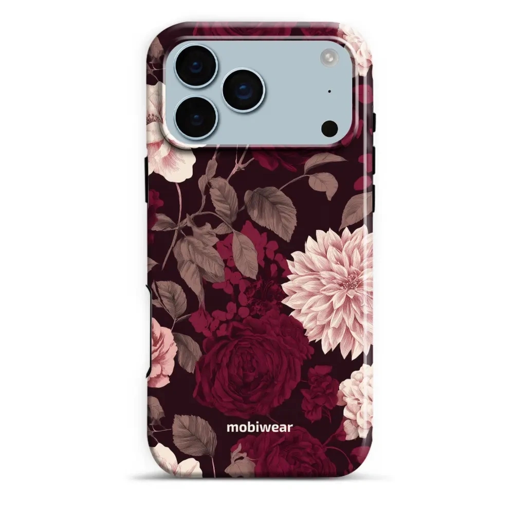 Etui ochronne do iPhone 17 Pro Max, Mobiwear Elite Pro MagSafe, wino i dalie