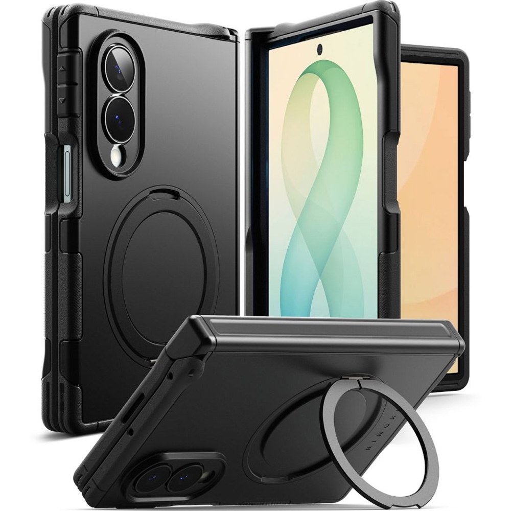 Etui Ringke Alles do Galaxy Z Fold8, do MagSafe, czarne