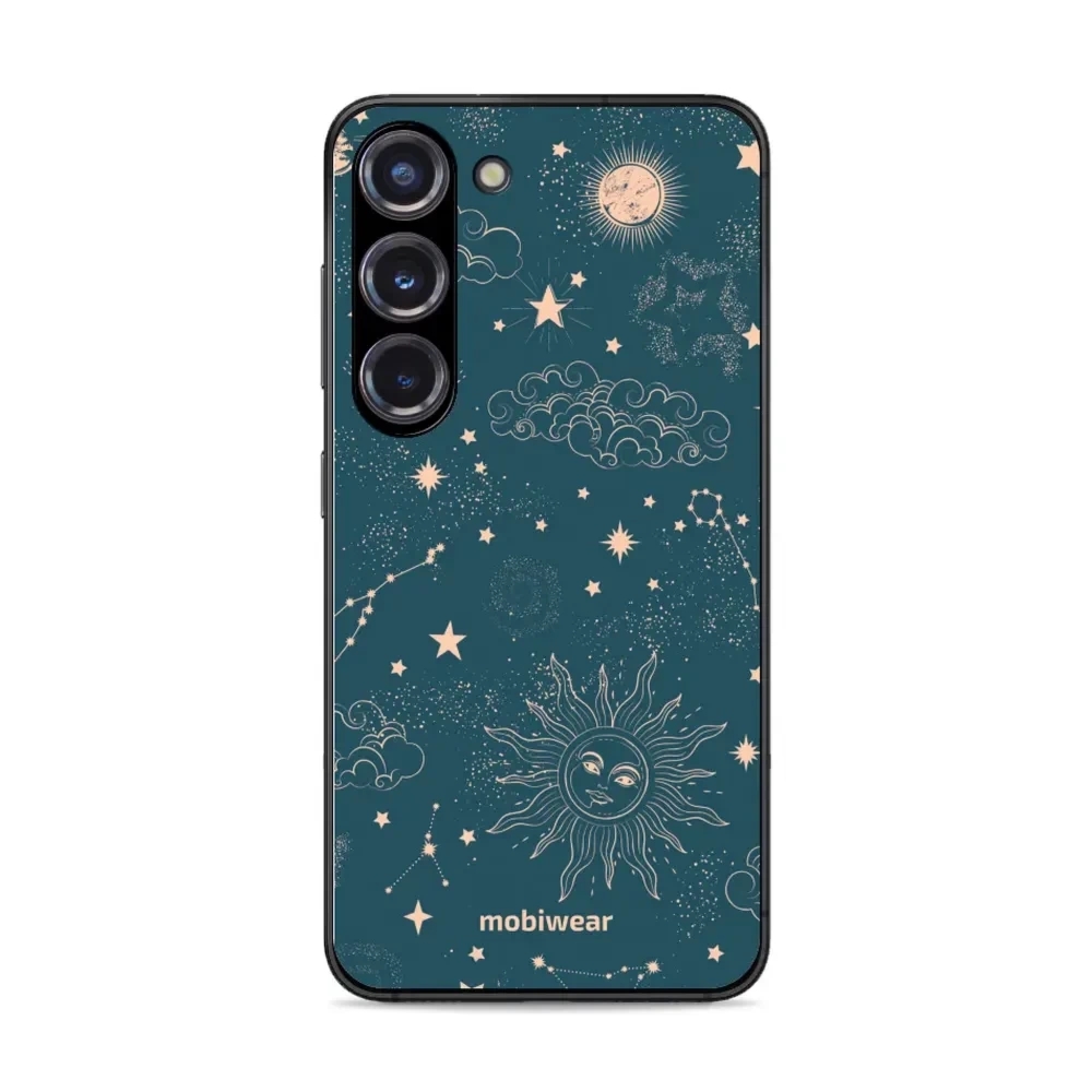Etui ochronne do Galaxy S23, Mobiwear Glossy Case, astralny pył