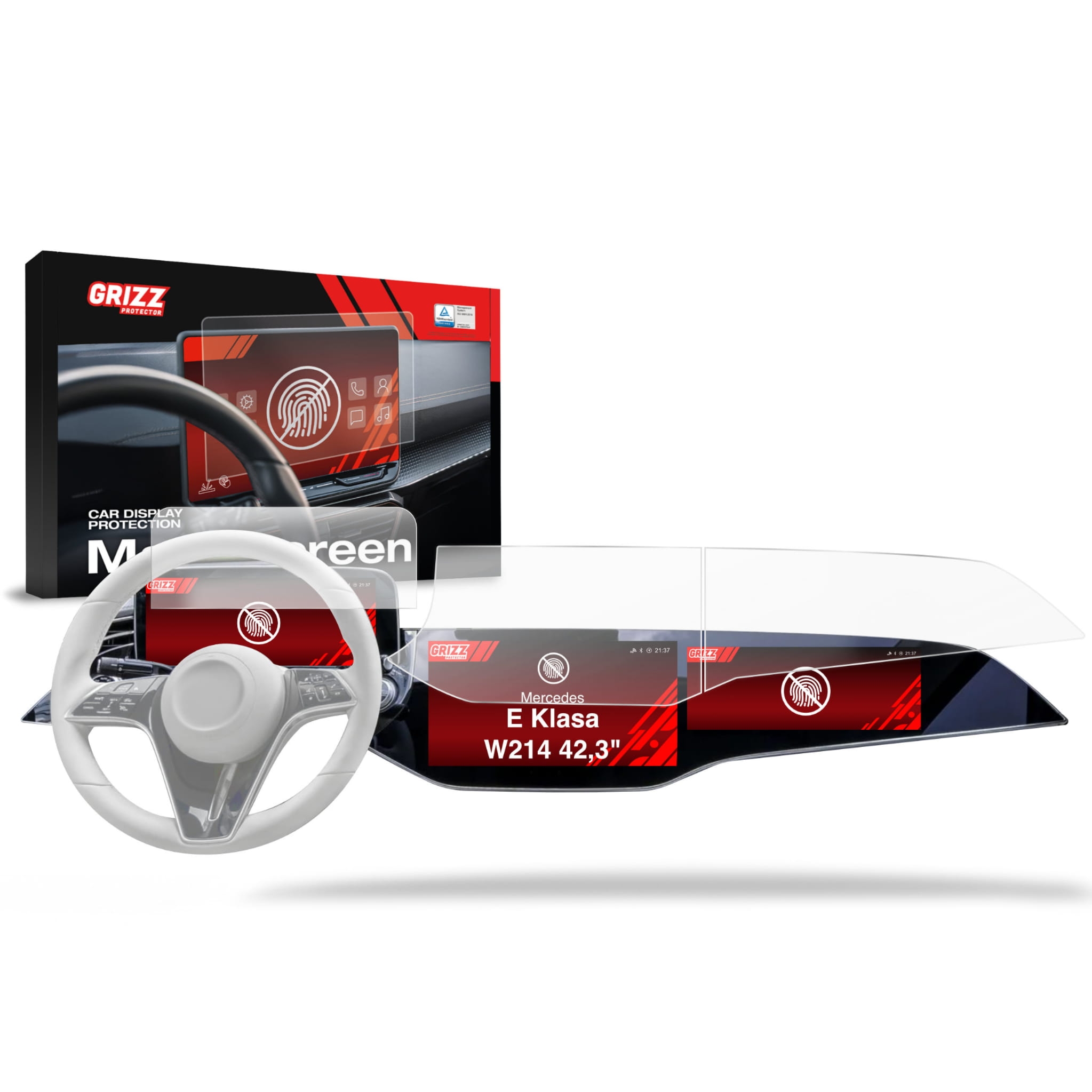 Folia matowa 3w1 Grizz Protector do Mercedes E Klasa W214 Superscreen (2023-2026)