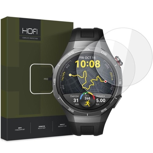 Image of Szkło hartowane Hofi Glass Pro+ do Huawei Watch GT 5 Pro 46mm, 2 sztuki