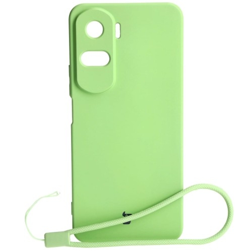 Image of Etui Bizon Case Silicone do Honor 90 Lite, jasnozielone