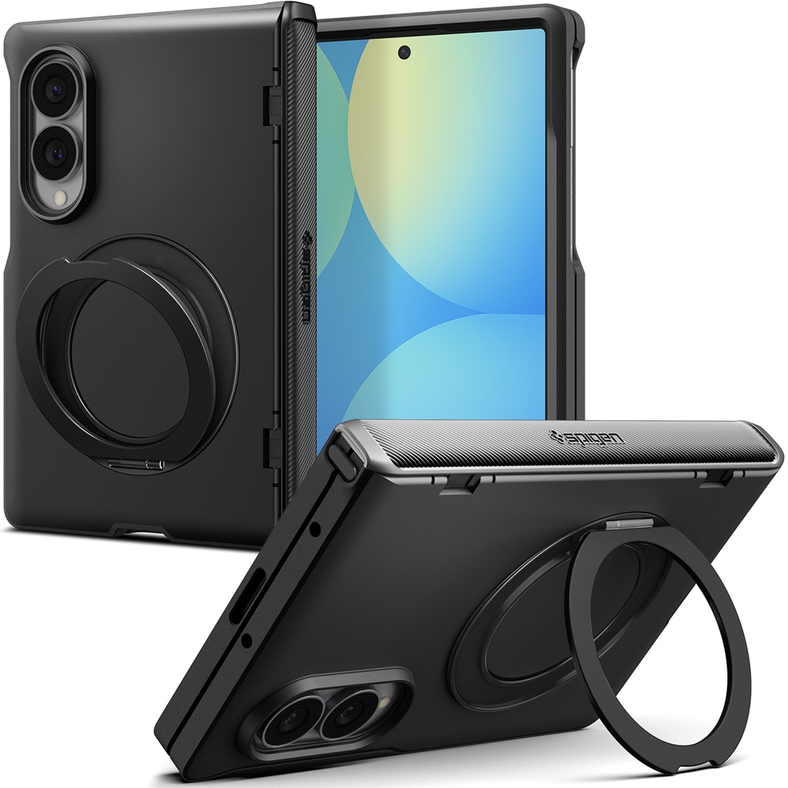 Etui Spigen Slim Armor Pro S Mag do MagSafe do Galaxy Z Fold8, czarne