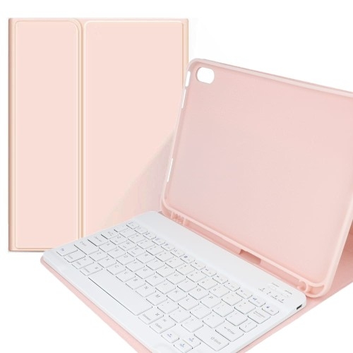 Image of Etui z klawiaturą do iPad 10 gen. 2022, Tech Protect SC Pen + Keyboard, różowe