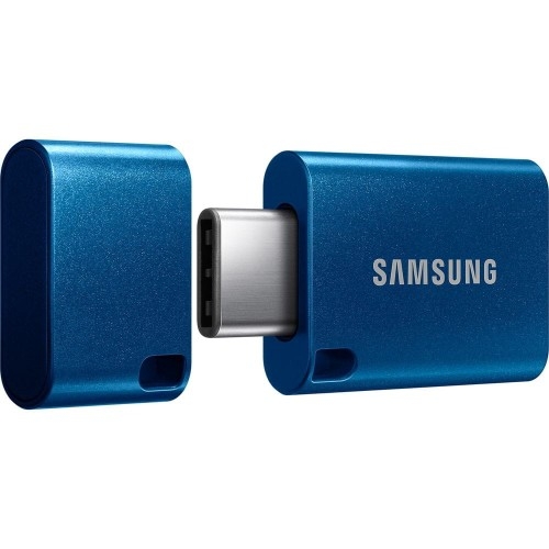 Image of pendrive usb-c flash drive samsung 128 gb, niebieski