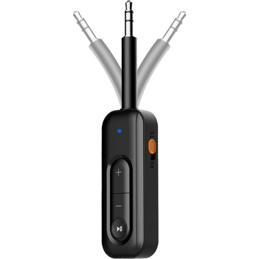 Odbiornik / nadajnik Bluetooth 6.0, AUX 3,5 mm, Tech-Protect Ultraboost AU03, czarny