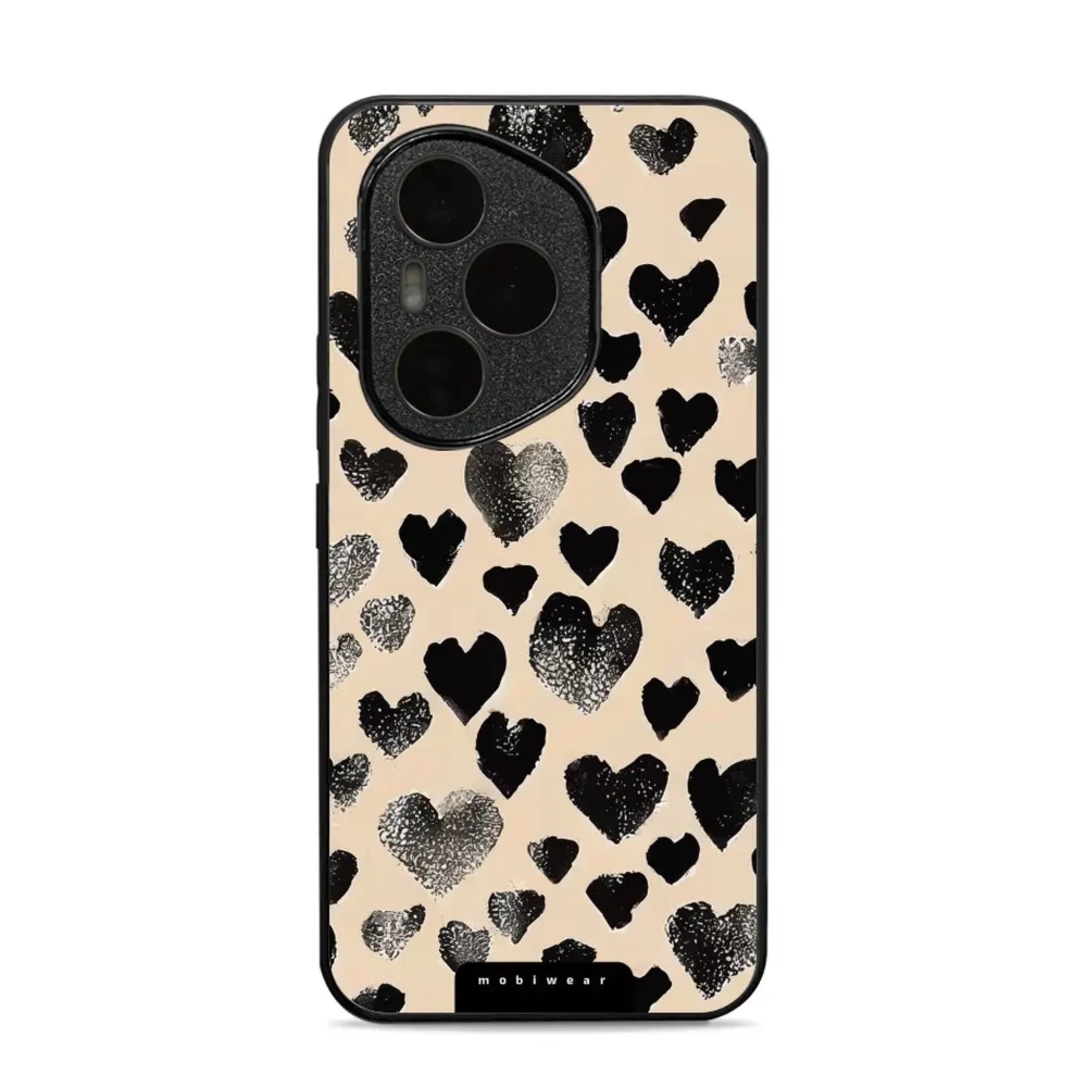 Etui ochronne do Honor 400 Pro 5G, Mobiwear Glossy Case, beżowa miłość