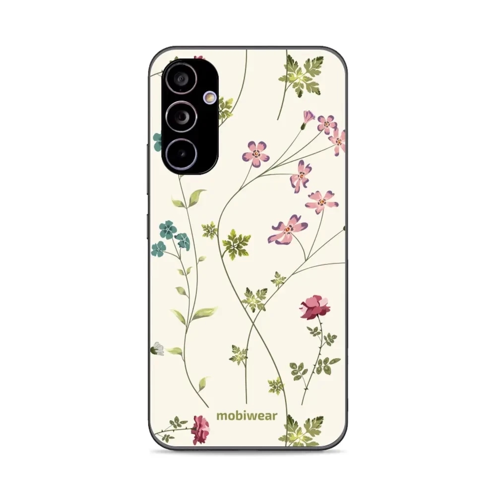 Etui ochronne do Galaxy A34 5G, Mobiwear Glossy Case, sielski kwiat