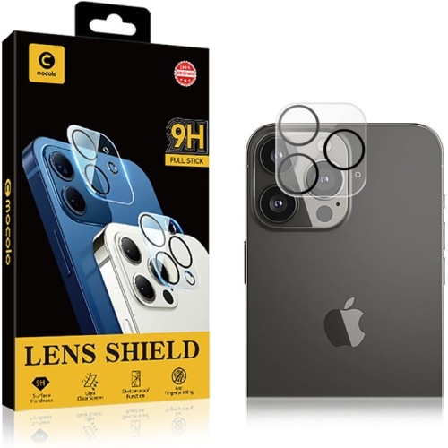 Image of Szkło hartowane na aparat Mocolo Lens Shield dla iPhone 14 Pro Max