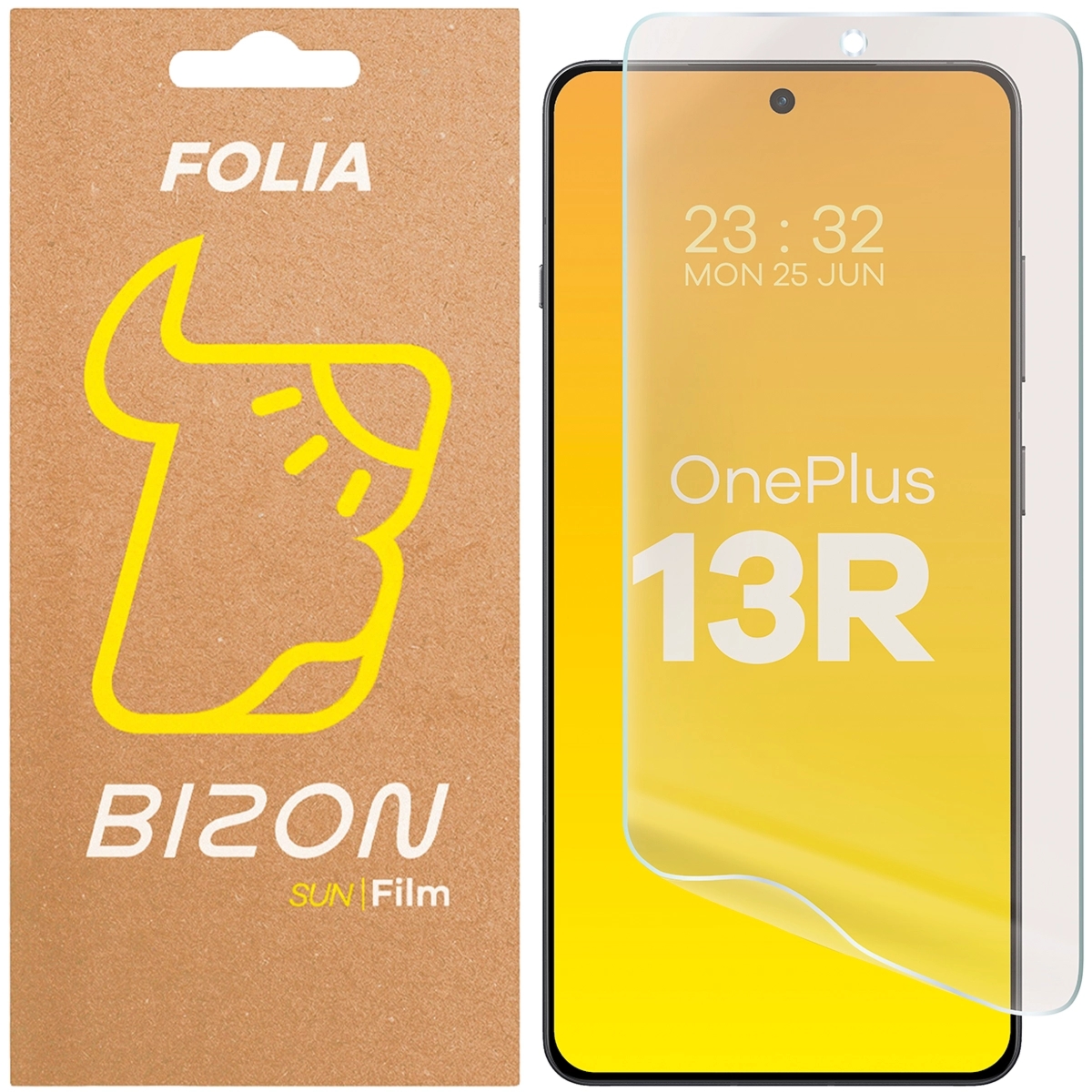 Folia matowa Bizon Film Sun do OnePlus 13R, 1 sztuka