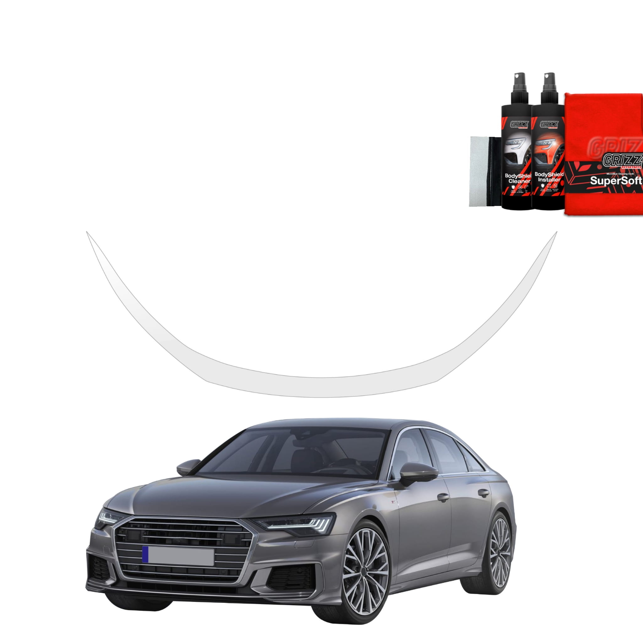 Folia ochronna na maskę Grizz Protector do Audi A6 C8 Sedan (2018-2023)