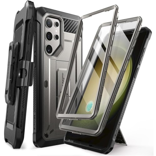 Image of Etui Supcase UB Pro SP+noSP do Galaxy S24 Ultra, szare