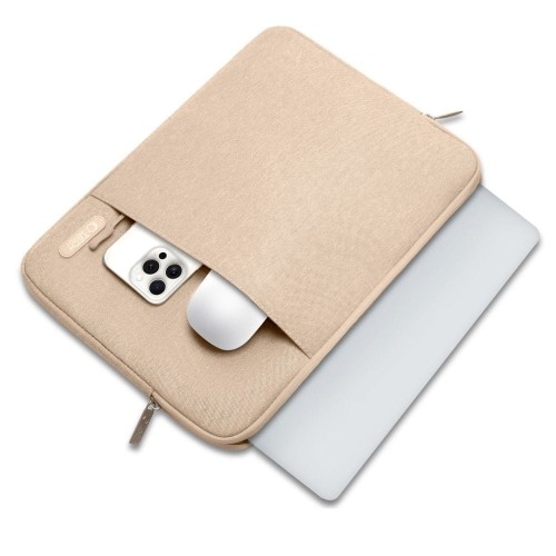 Image of OUTLET: Etui Tech-Protect Sleevy do laptopów 15" / 16", beżowe