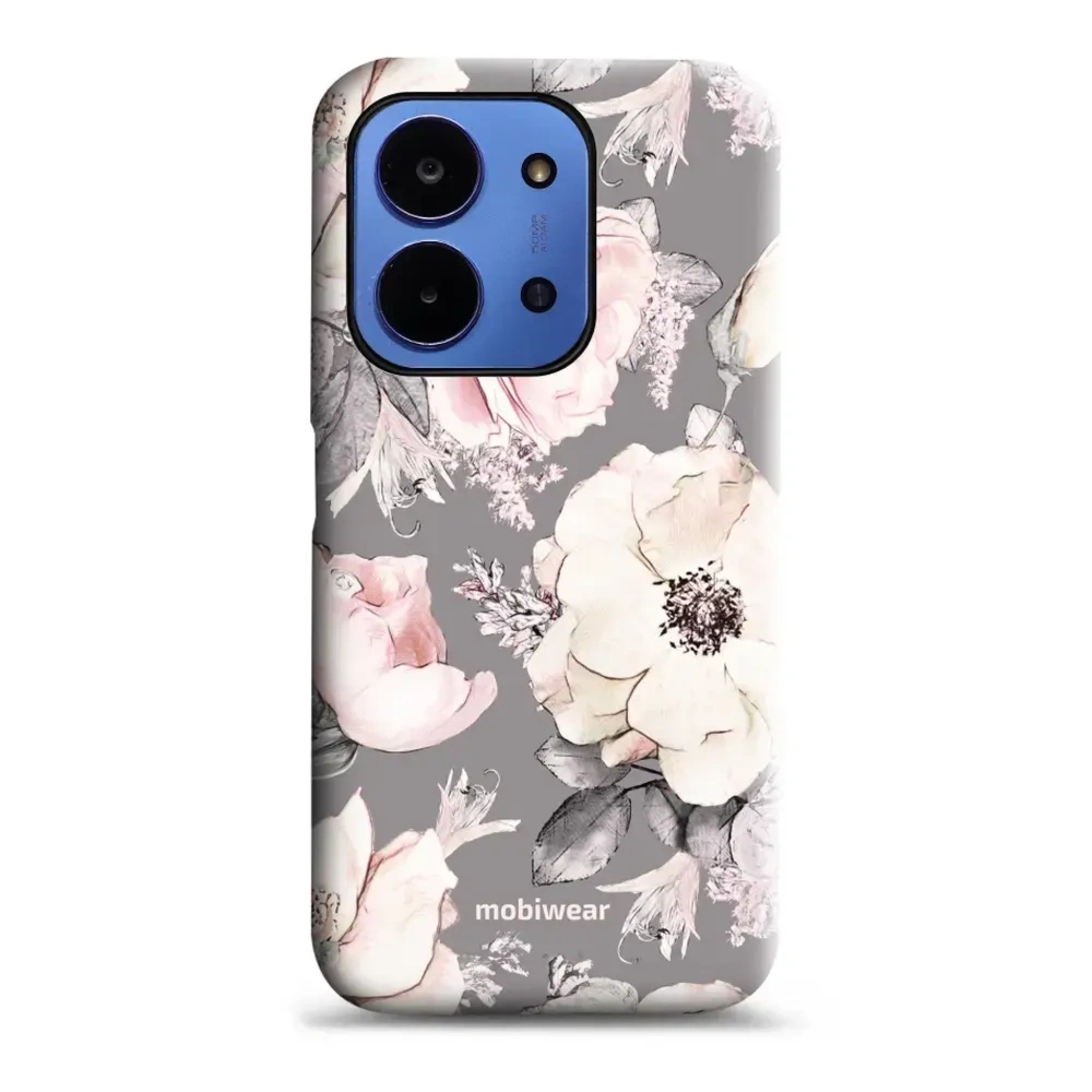 Etui ochronne do Xiaomi Redmi 15C 4G, Mobiwear Elite Pro, różowo-kwieciste