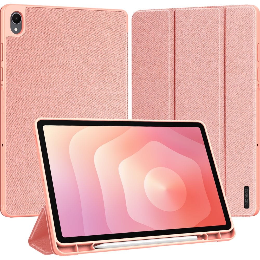 Etui z klapką Dux Ducis Domo do Galaxy Tab S11, różowe