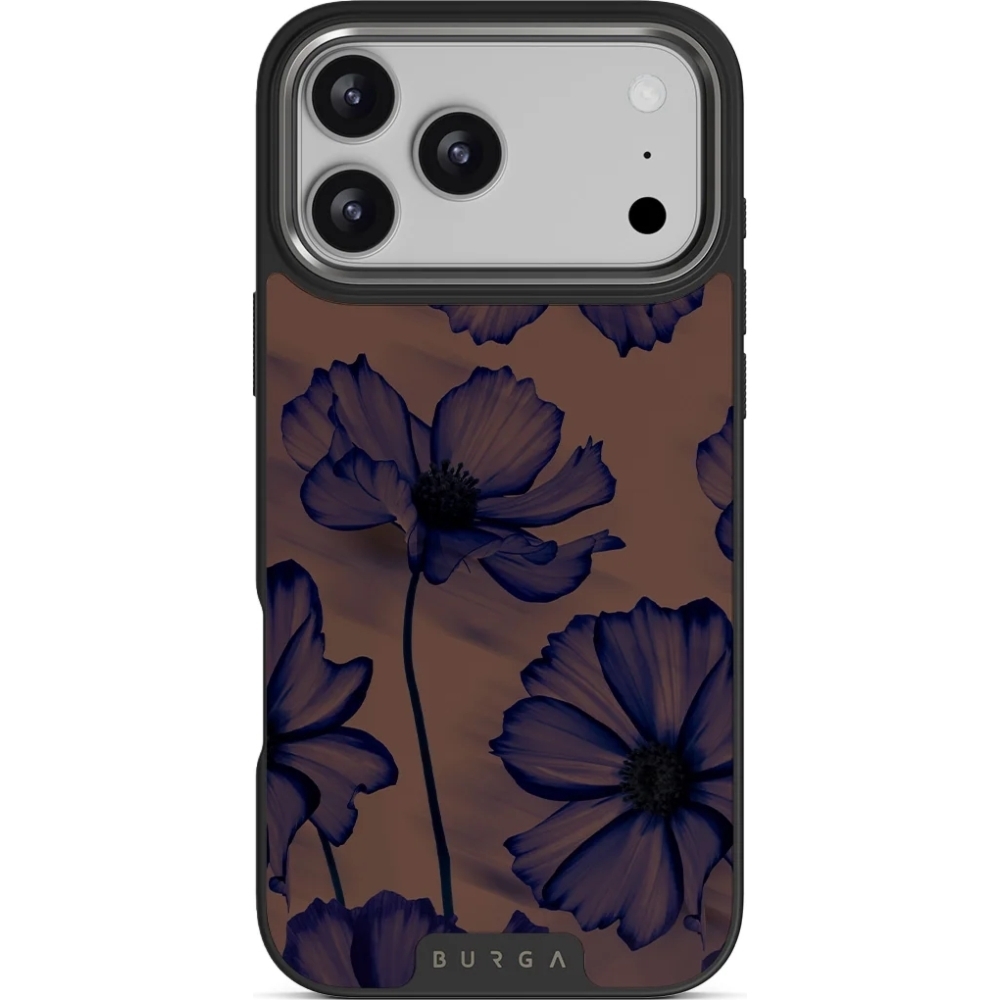 Etui Burga Elite Dark MagSafe do iPhone 18 Pro, Velvet Night Gunmetal