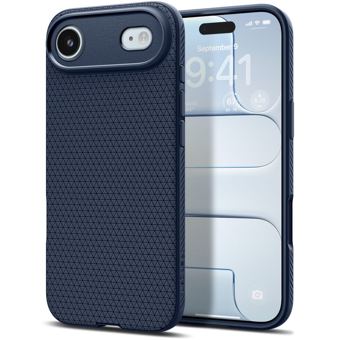 Etui Spigen Liquid Air do iPhone Air, granatowe