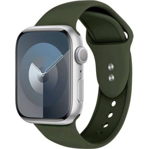 Image of Pasek Crong Sport Liquid Band do Apple Watch 42/41/40/38 mm, zielony