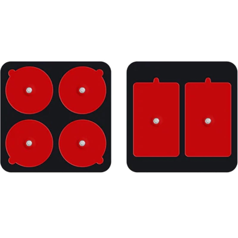 Image of Podkładki pod elektrody Therabody PowerDot 2.0 Replacement Pads, czerwone