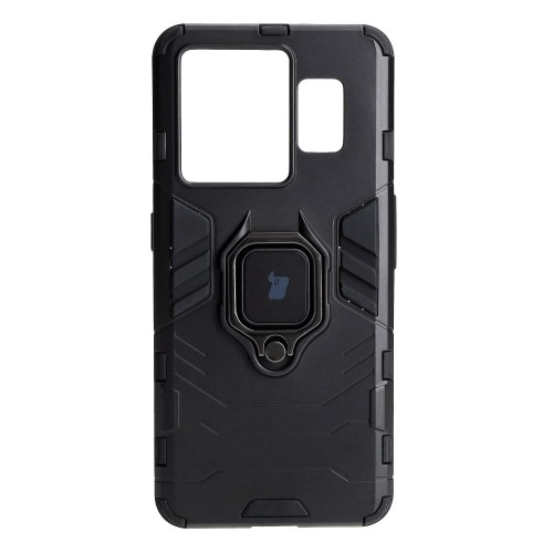 Image of Etui Bizon Case Armor Ring do Realme GT3, czarne