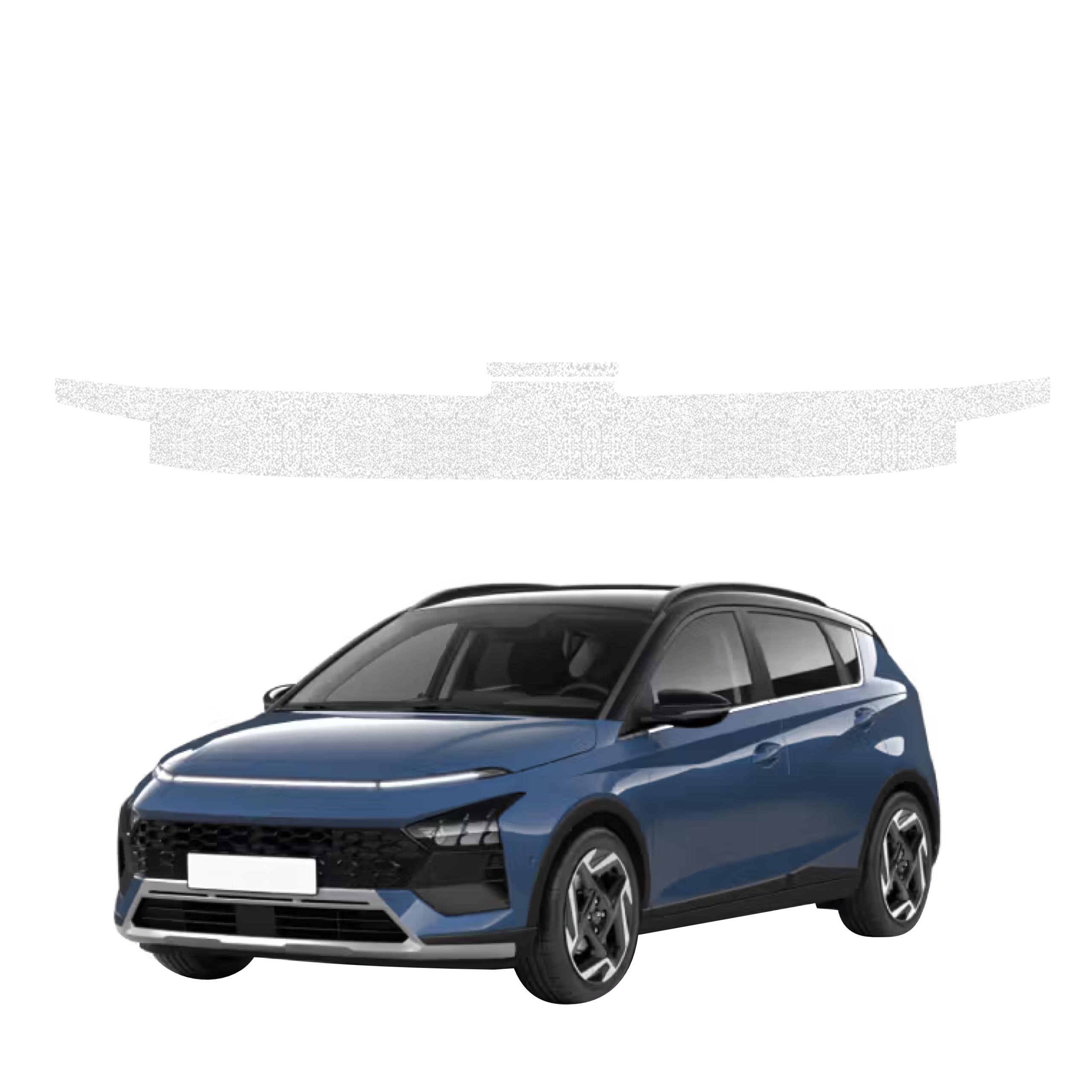 2w1 Biała powłoka techniczna Grizz Protector na próg bagażnika Hyundai Bayon (2024-2026)