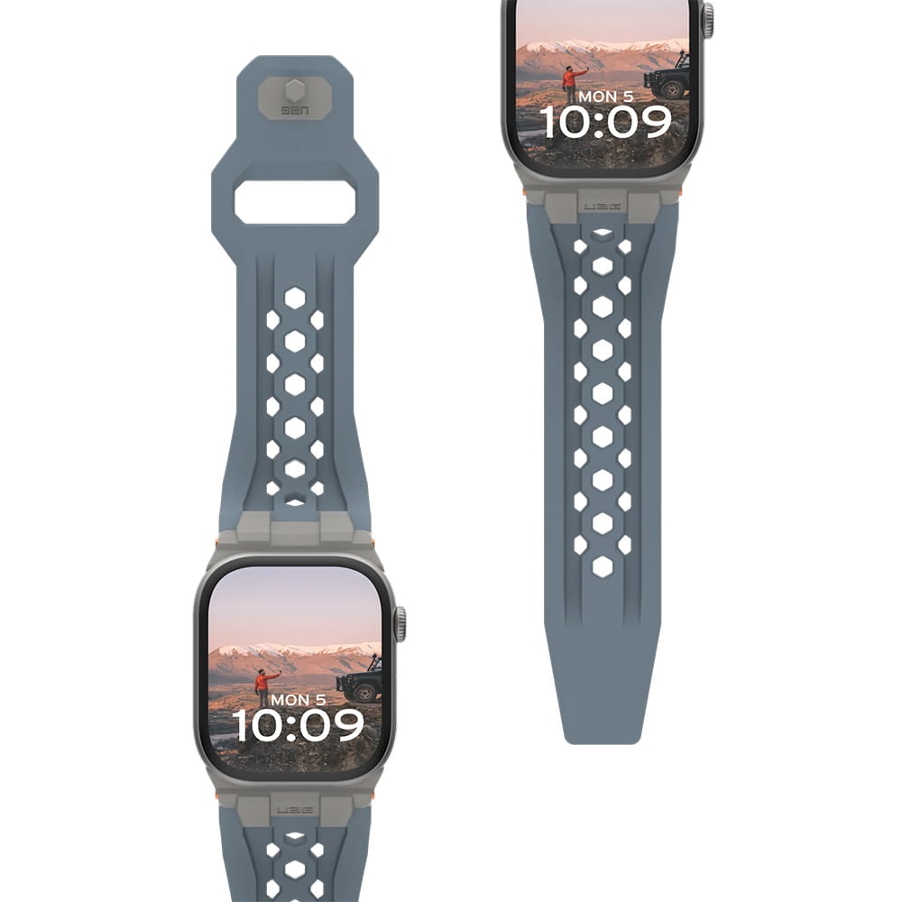 Image of Pasek Urban Armor Gear UAG Monarch Strap do Apple Watch 49/46/45/44 mm, niebieski