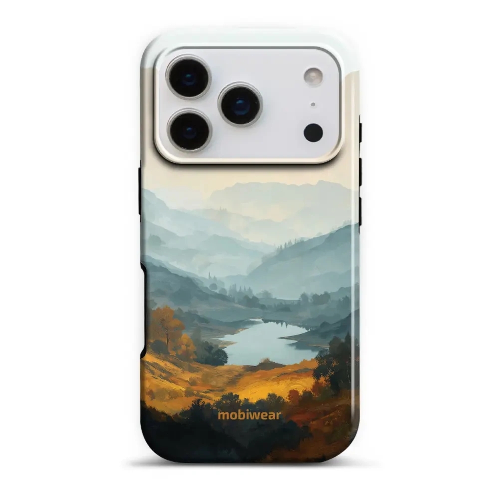 Etui ochronne do iPhone 17 Pro, Mobiwear Elite Pro MagSafe, jezioro w dolinie