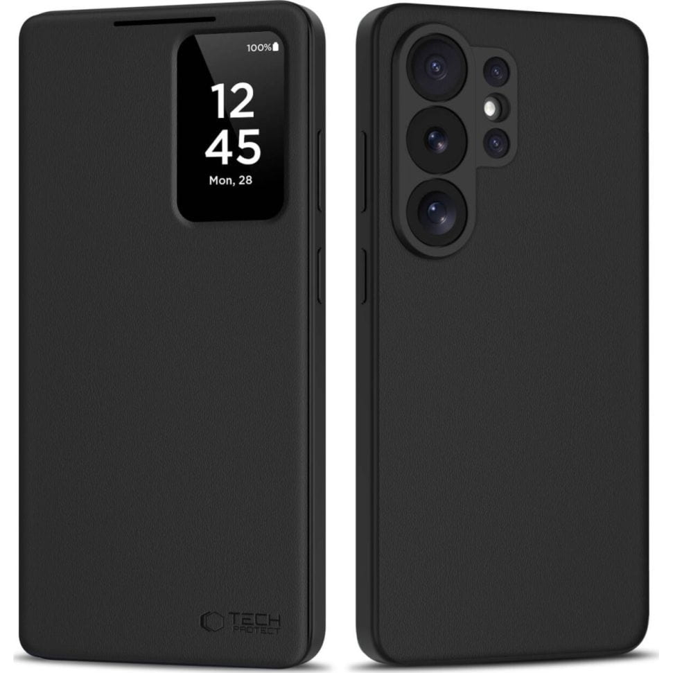 OUTLET: Etui z klapką Tech-Protect Smart Wallet do Galaxy S26 Ultra, czarne