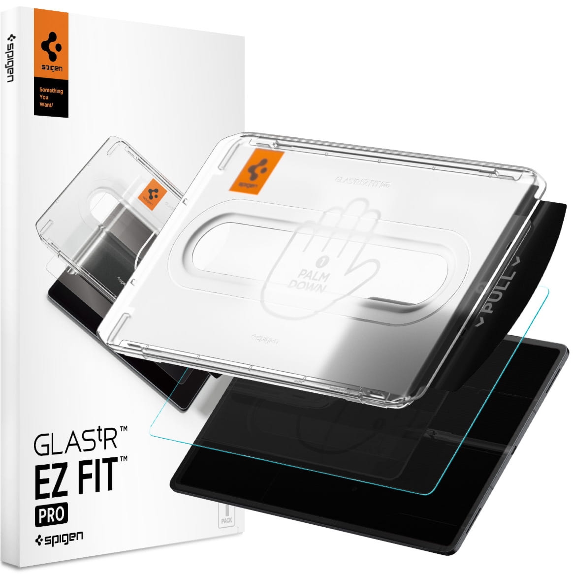 OUTLET: Szkło do etui + Aplikator Spigen Glas.tR EZ Fit Pro 1-Pack do Galaxy Tab S12 Ultra / S11 Ultra