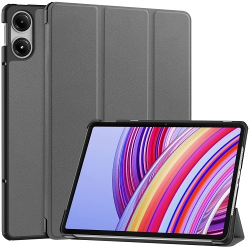 Image of Etui Bizon Case Tab Croc do Xiaomi Redmi Pad Pro 12.1, szare