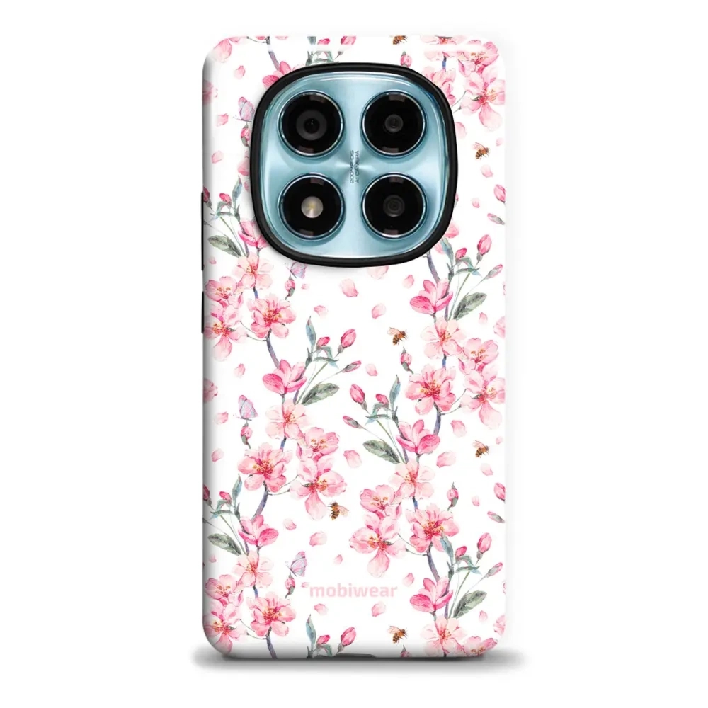 Etui ochronne do Xiaomi Redmi Note 14 Pro 4G, Mobiwear Elite Pro, japoński bukiet