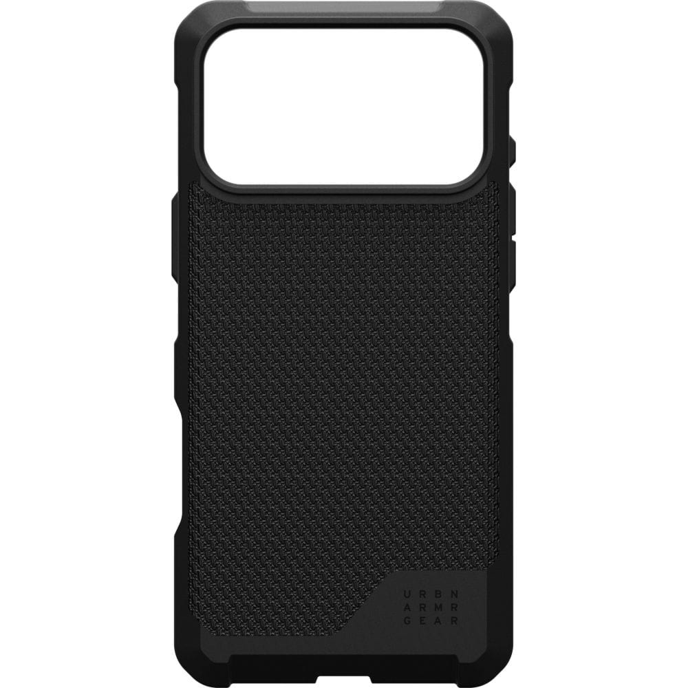 Etui pancerne UAG Metropolis LT Mag do MagSafe do iPhone 18 Pro Max / 17 Pro Max, czarne z kevlarem