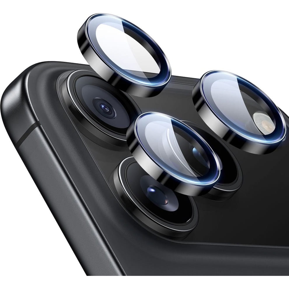 Szkło na aparat ESR Armorite Camera Protector do iPhone 17 Pro / Pro Max / 16 Pro / 16 Pro Max, czarne