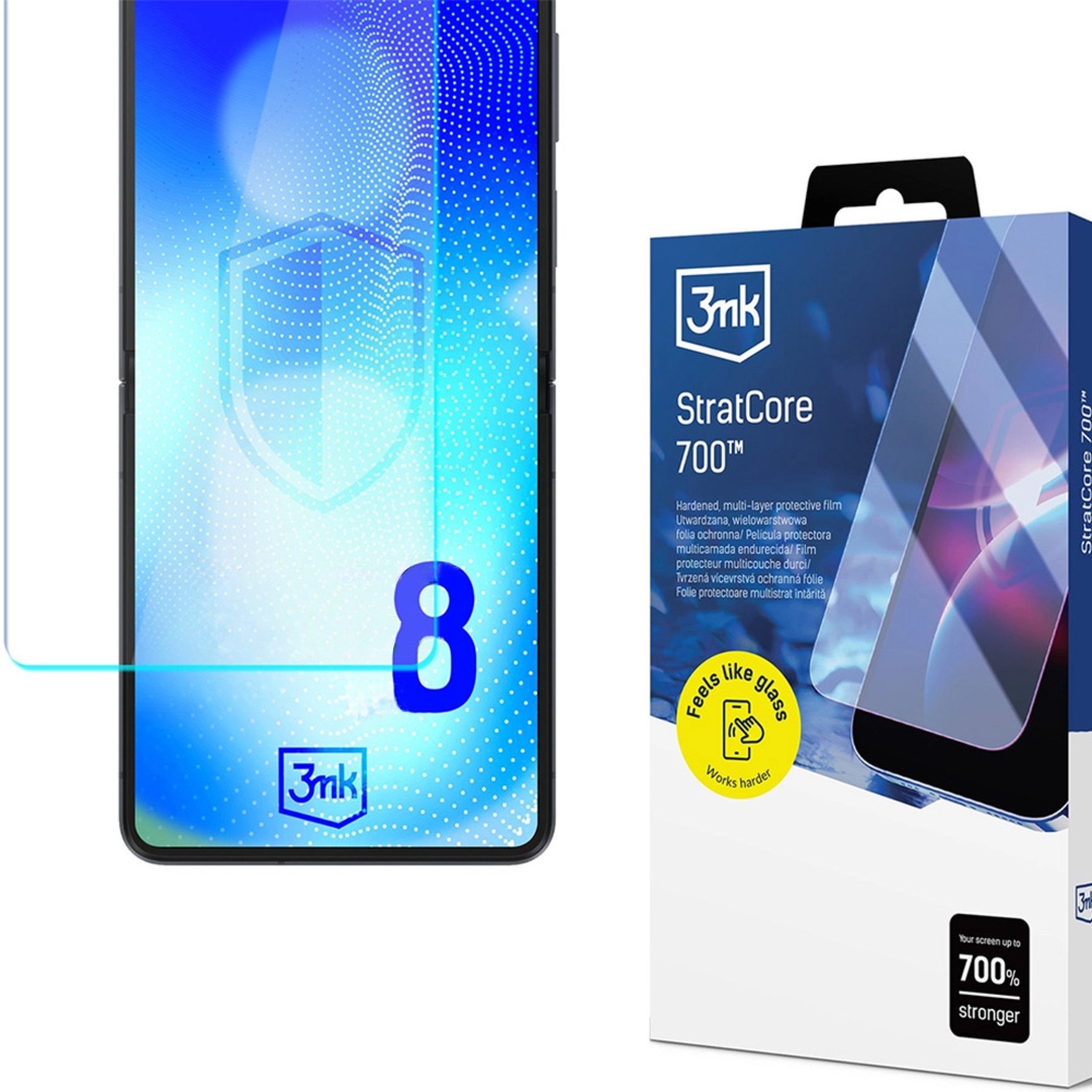 OUTLET: Folia ochronna na ekran 3mk StratCore 700 do Galaxy Z Flip8