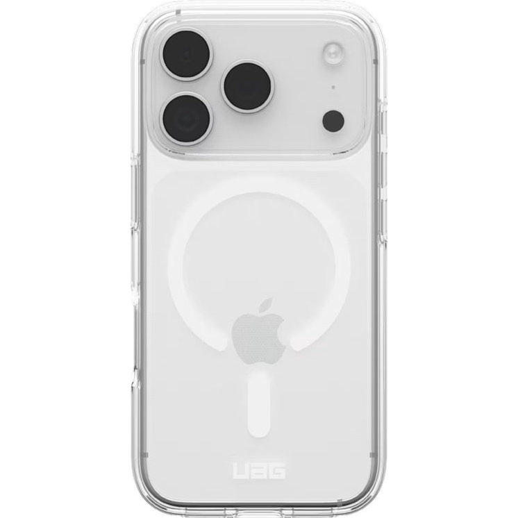 Etui UAG Scout Clear do MagSafe do iPhone 18 Pro / 17 Pro, przezroczysto-białe