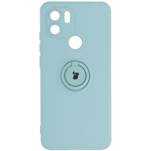 Image of Etui Bizon Case Silicone Ring do Redmi A1, turkusowe