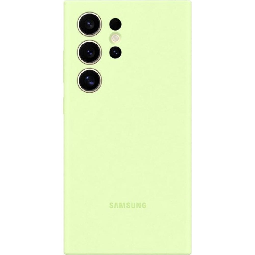 OUTLET: Etui Samsung Silicone Cover do Galaxy S24 Ultra, limonkowe