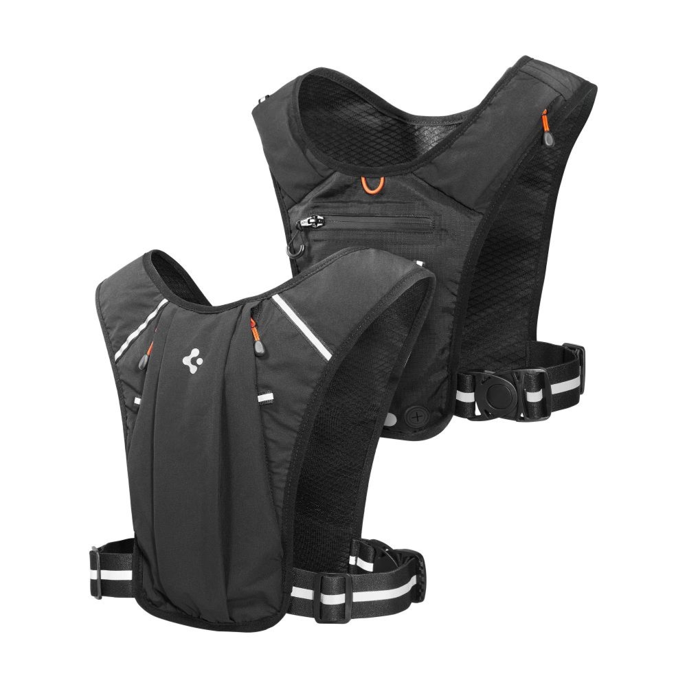 Kamizelka do biegania, Spigen A720 Dynamic Shield Running Vest, L-XL czarna