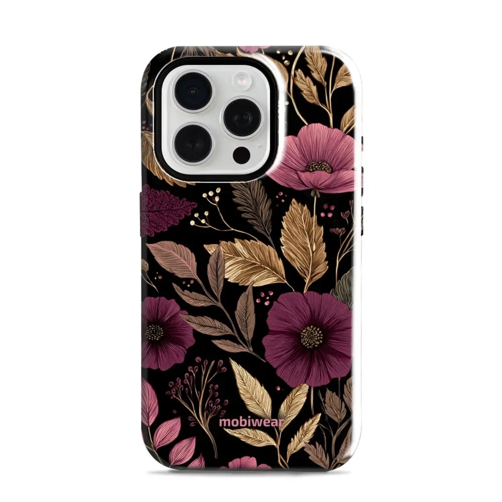 Etui ochronne do iPhone 15 Pro, Mobiwear Elite Pro, jesień glamour