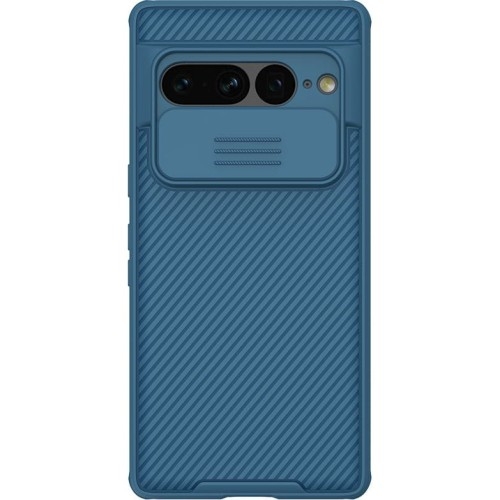 Image of Etui z ochroną aparatu Nillkin CamShield Pro do Google Pixel 7 Pro, niebieskie