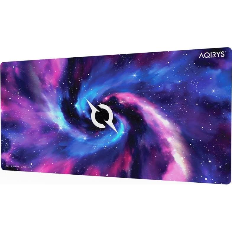Image of Podkładka gamingowa pod mysz / klawiaturę, AQIRYS NEBULA DRIFT 3XL 1200x600, wzorzysta