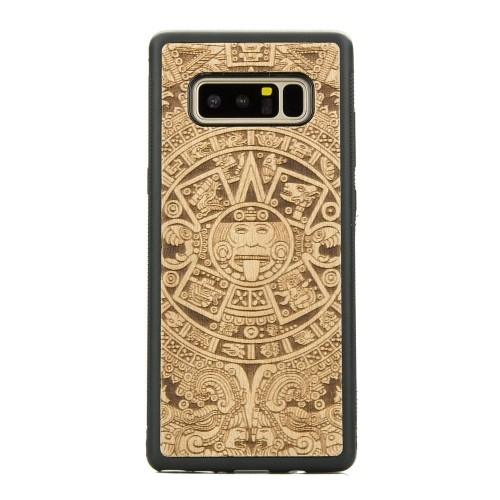 Image of Drewniane etui do Galaxy Note 8, Bewood Kalendarz Aztecki Aniegre