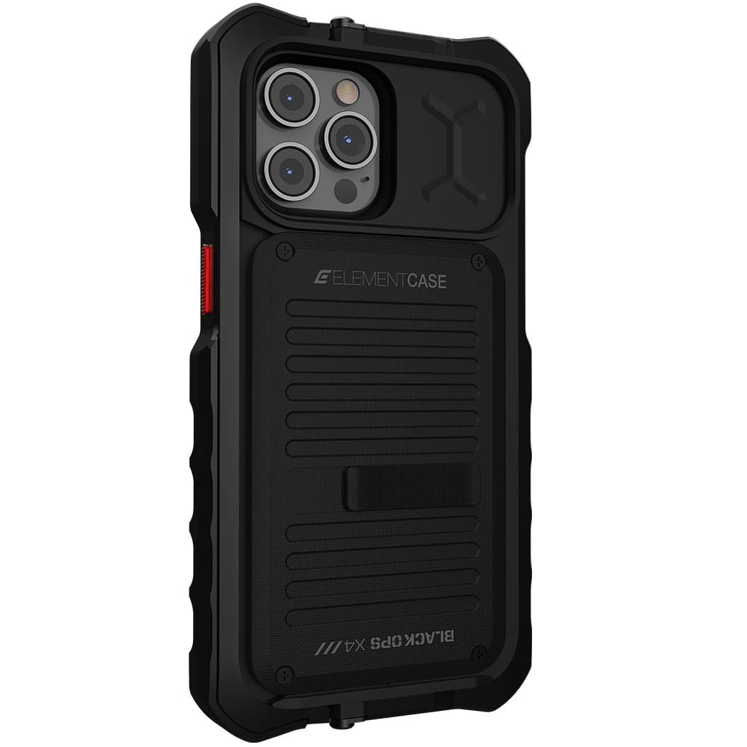 Image of OUTLET: Etui pancerne Element Case Black Ops X4 do iPhone 13 Pro Max, czarne