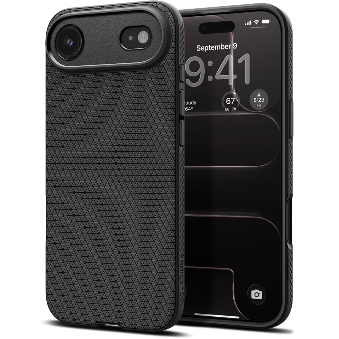 Etui Spigen Liquid Air do iPhone Air, czarne