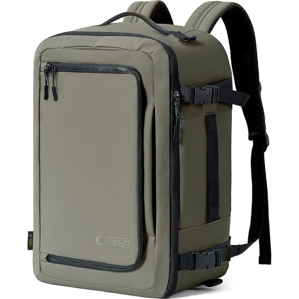 Plecak podróżny z miejscem na laptopa, 20L 40x20x25 cm, Tech-Protect Defender S50, zielony