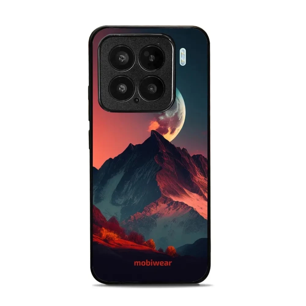 Etui ochronne do Xiaomi 15, Mobiwear Glossy Case, górski zmierzch
